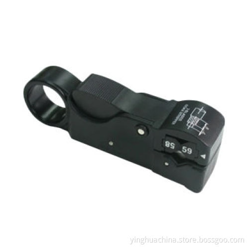 Rotary coaxial cable stripper tool, 80mm OAL, used for removing the outer sheath, CP312BNew